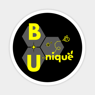 Be You'nique - Dark Theme Magnet